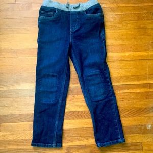 Hanna Andersson boys 6-7 jeans like new!